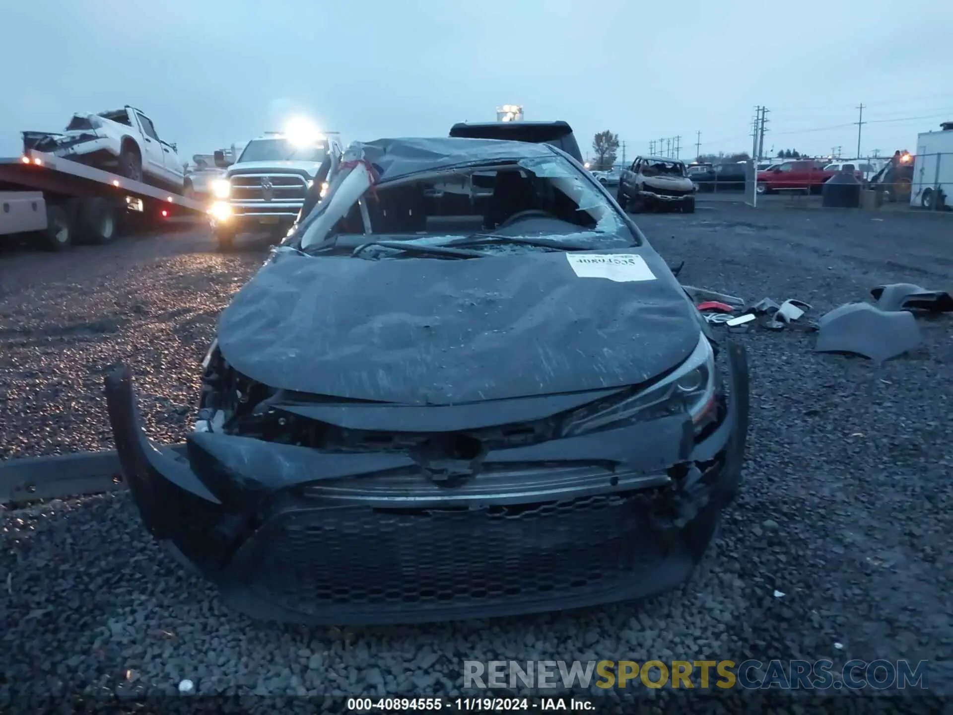 13 Photograph of a damaged car JTDEAMDE3NJ045869 TOYOTA COROLLA 2022