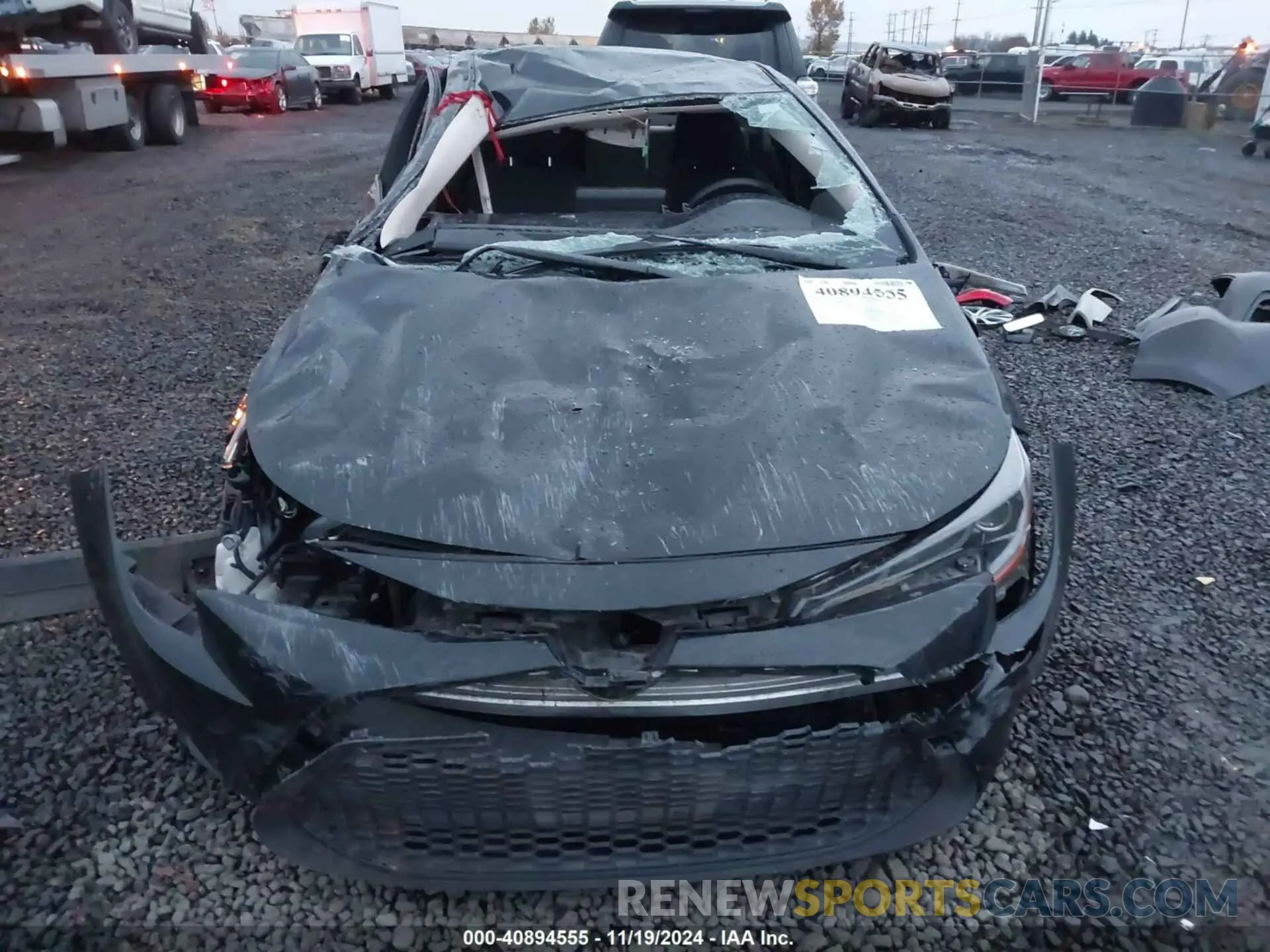 6 Photograph of a damaged car JTDEAMDE3NJ045869 TOYOTA COROLLA 2022
