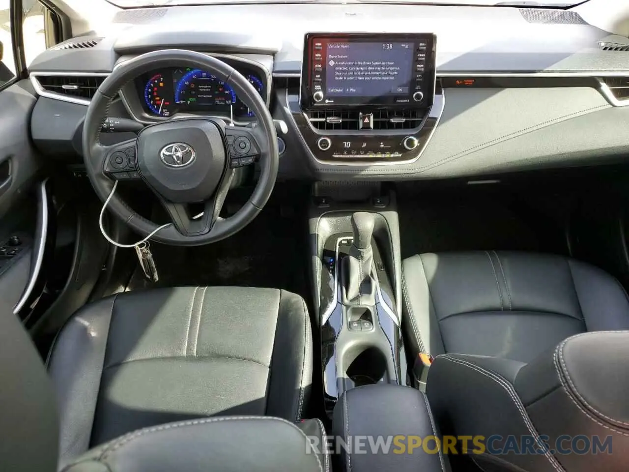8 Фотография поврежденного автомобиля JTDEAMDE3NJ048643 TOYOTA COROLLA 2022