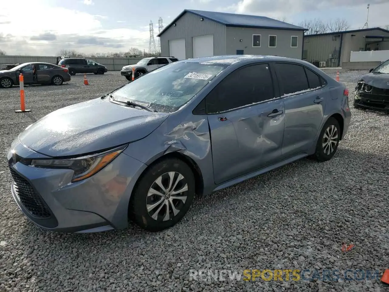 1 Фотография поврежденного автомобиля JTDEAMDE3NJ049436 TOYOTA COROLLA 2022
