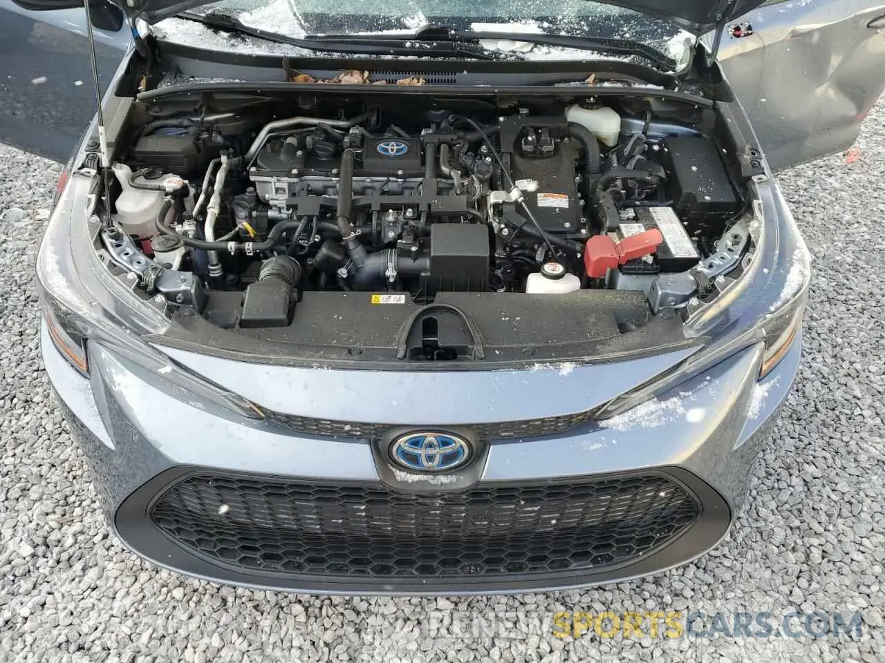 11 Фотография поврежденного автомобиля JTDEAMDE3NJ049436 TOYOTA COROLLA 2022