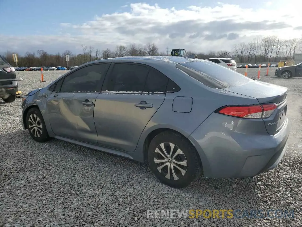 2 Фотография поврежденного автомобиля JTDEAMDE3NJ049436 TOYOTA COROLLA 2022