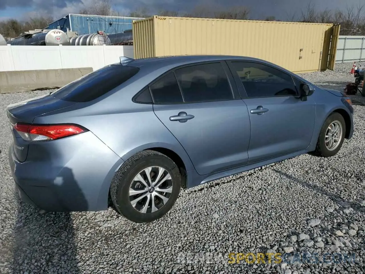 3 Фотография поврежденного автомобиля JTDEAMDE3NJ049436 TOYOTA COROLLA 2022