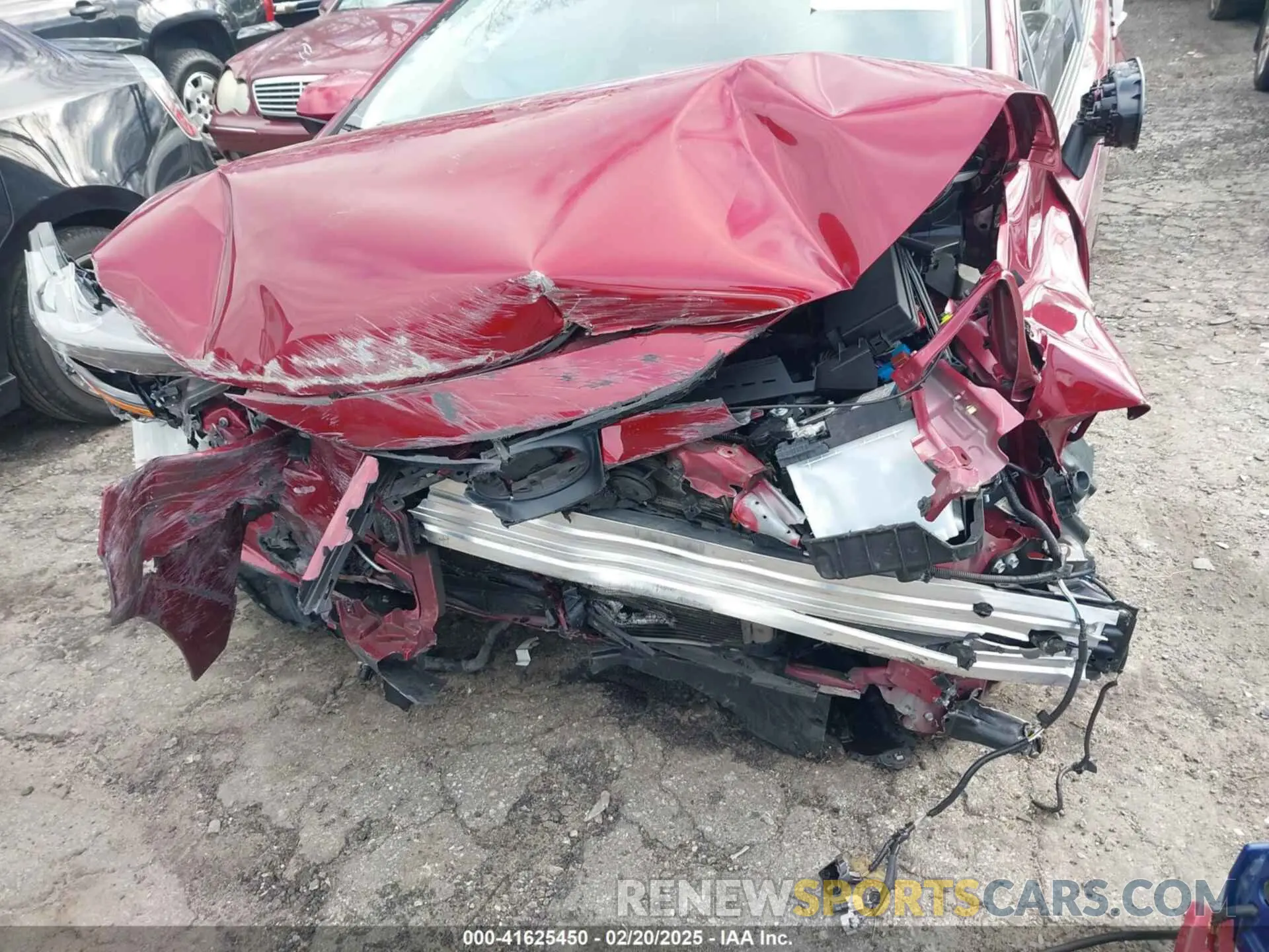6 Photograph of a damaged car JTDEAMDE3NJ055141 TOYOTA COROLLA 2022