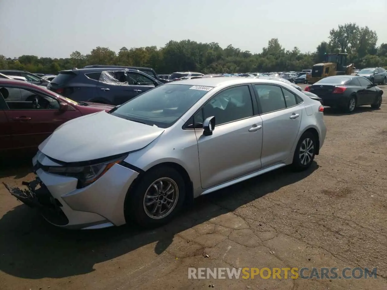 1 Photograph of a damaged car JTDEAMDE4N3009970 TOYOTA COROLLA 2022