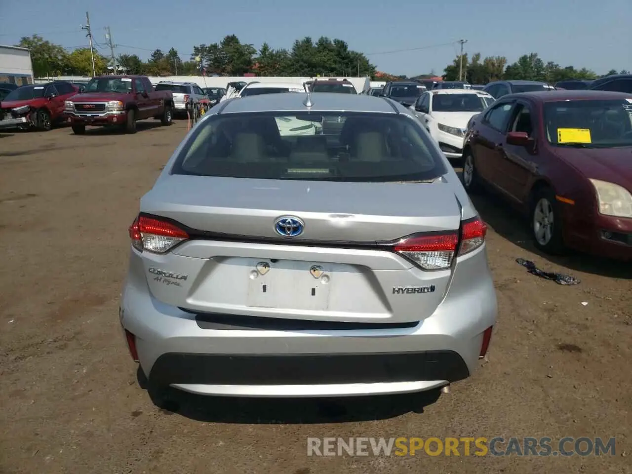6 Photograph of a damaged car JTDEAMDE4N3009970 TOYOTA COROLLA 2022