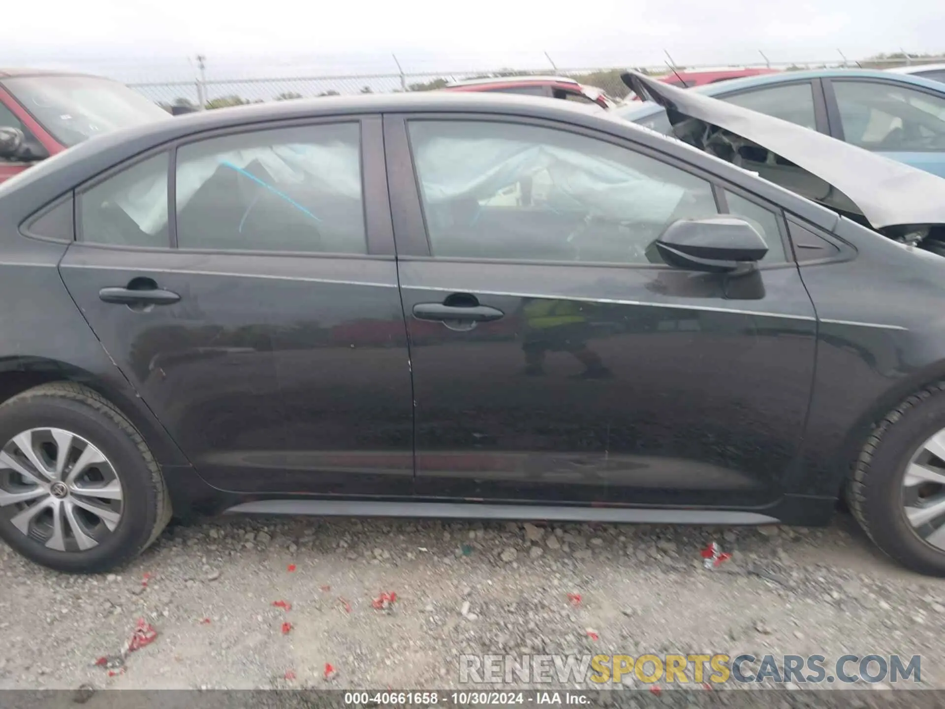 14 Фотография поврежденного автомобиля JTDEAMDE4NJ037330 TOYOTA COROLLA 2022