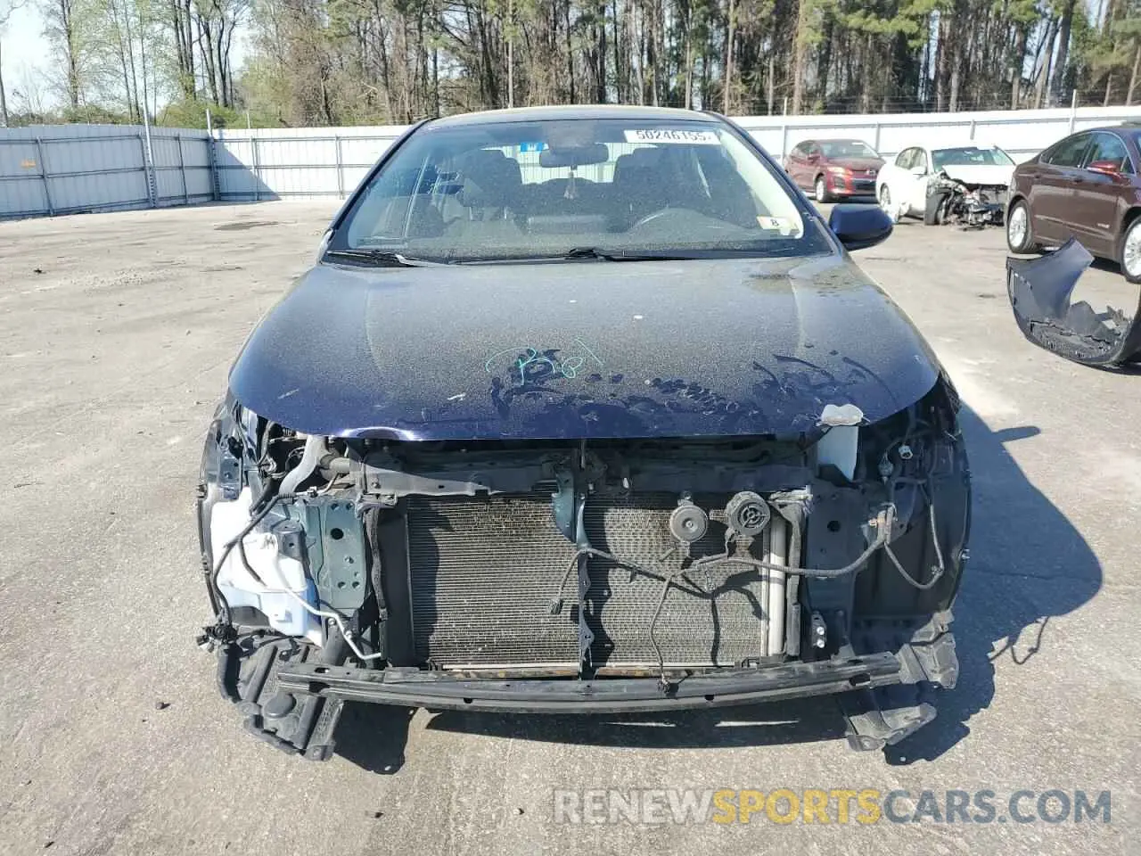 5 Photograph of a damaged car JTDEAMDE4NJ040146 TOYOTA COROLLA 2022