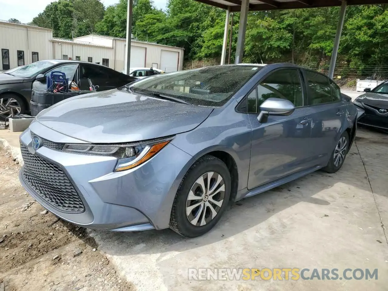 1 Photograph of a damaged car JTDEAMDE4NJ046559 TOYOTA COROLLA 2022