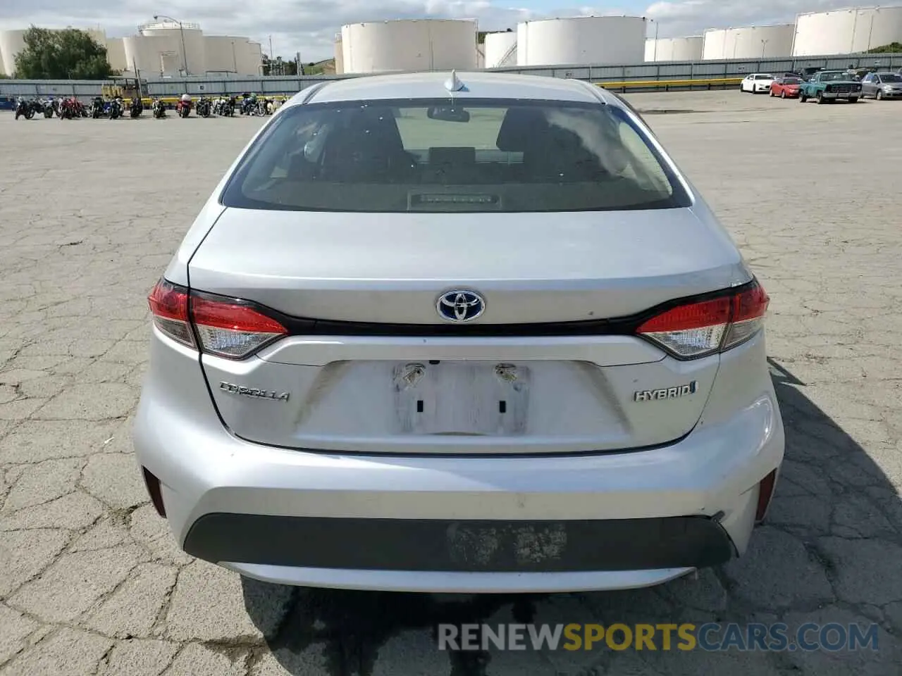 6 Photograph of a damaged car JTDEAMDE5N3011145 TOYOTA COROLLA 2022