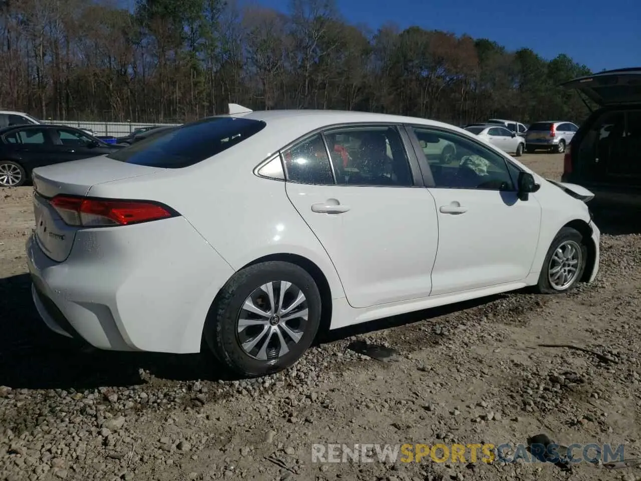 3 Photograph of a damaged car JTDEAMDE6N3000204 TOYOTA COROLLA 2022