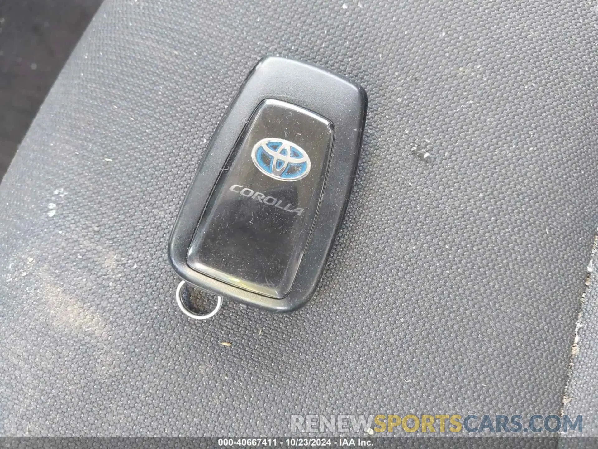 11 Фотография поврежденного автомобиля JTDEAMDE6NJ039810 TOYOTA COROLLA 2022