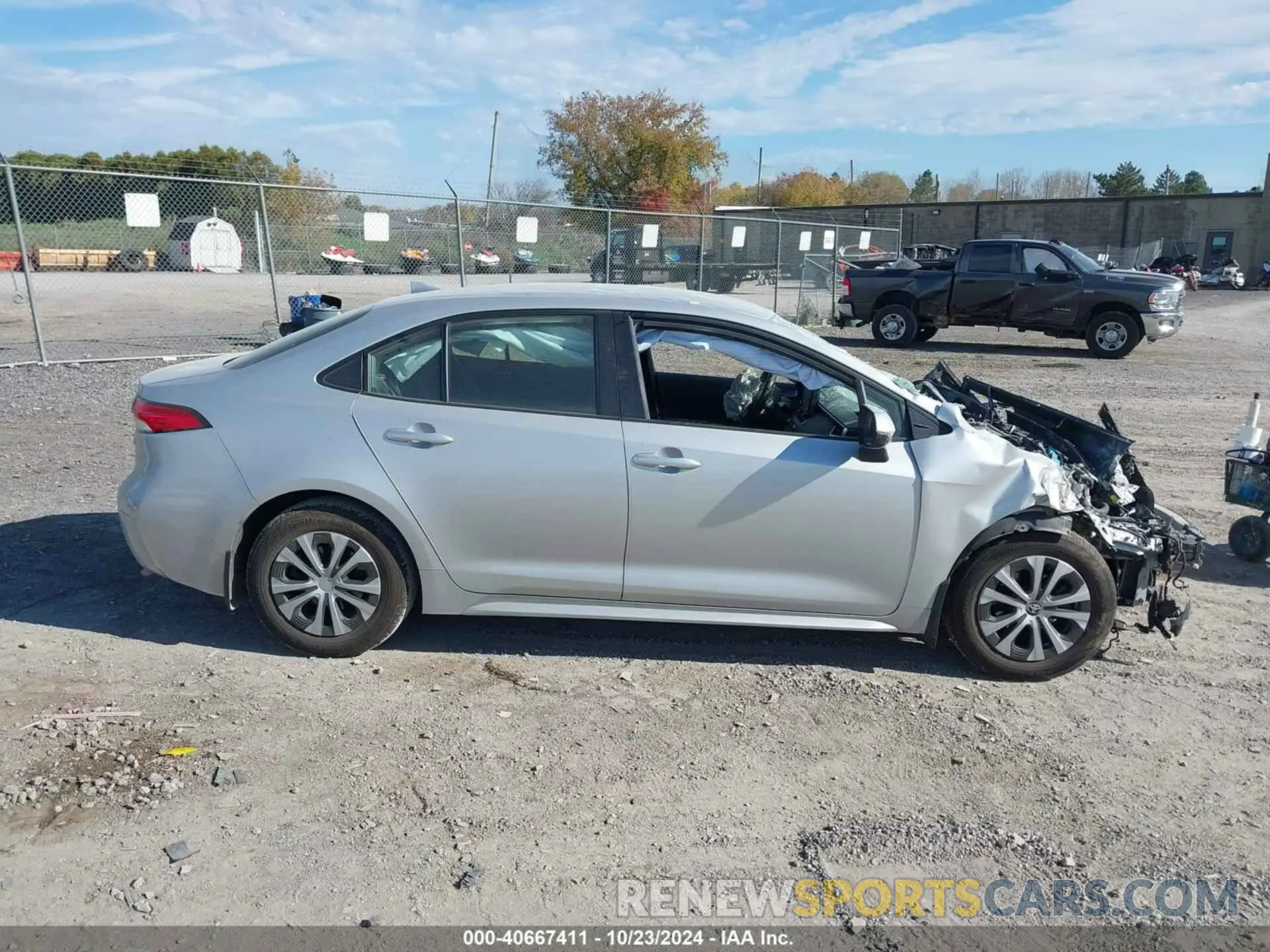 14 Фотография поврежденного автомобиля JTDEAMDE6NJ039810 TOYOTA COROLLA 2022