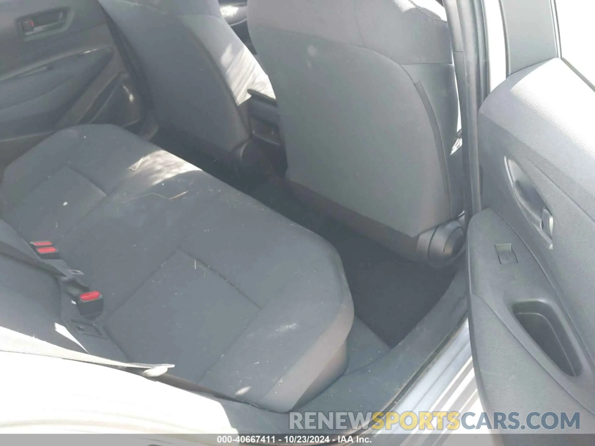 8 Фотография поврежденного автомобиля JTDEAMDE6NJ039810 TOYOTA COROLLA 2022
