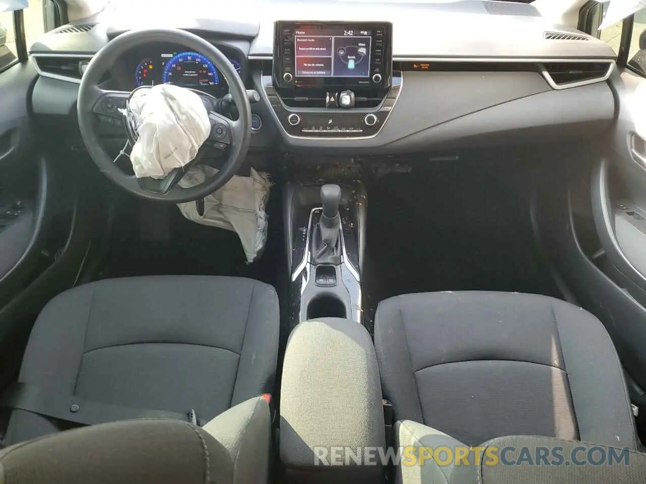 8 Фотография поврежденного автомобиля JTDEAMDE6NJ045400 TOYOTA COROLLA 2022