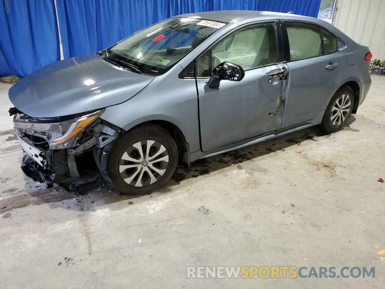1 Photograph of a damaged car JTDEAMDE7N3005413 TOYOTA COROLLA 2022