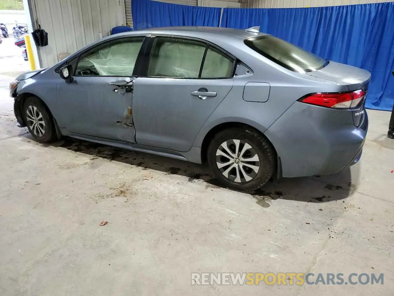 2 Photograph of a damaged car JTDEAMDE7N3005413 TOYOTA COROLLA 2022