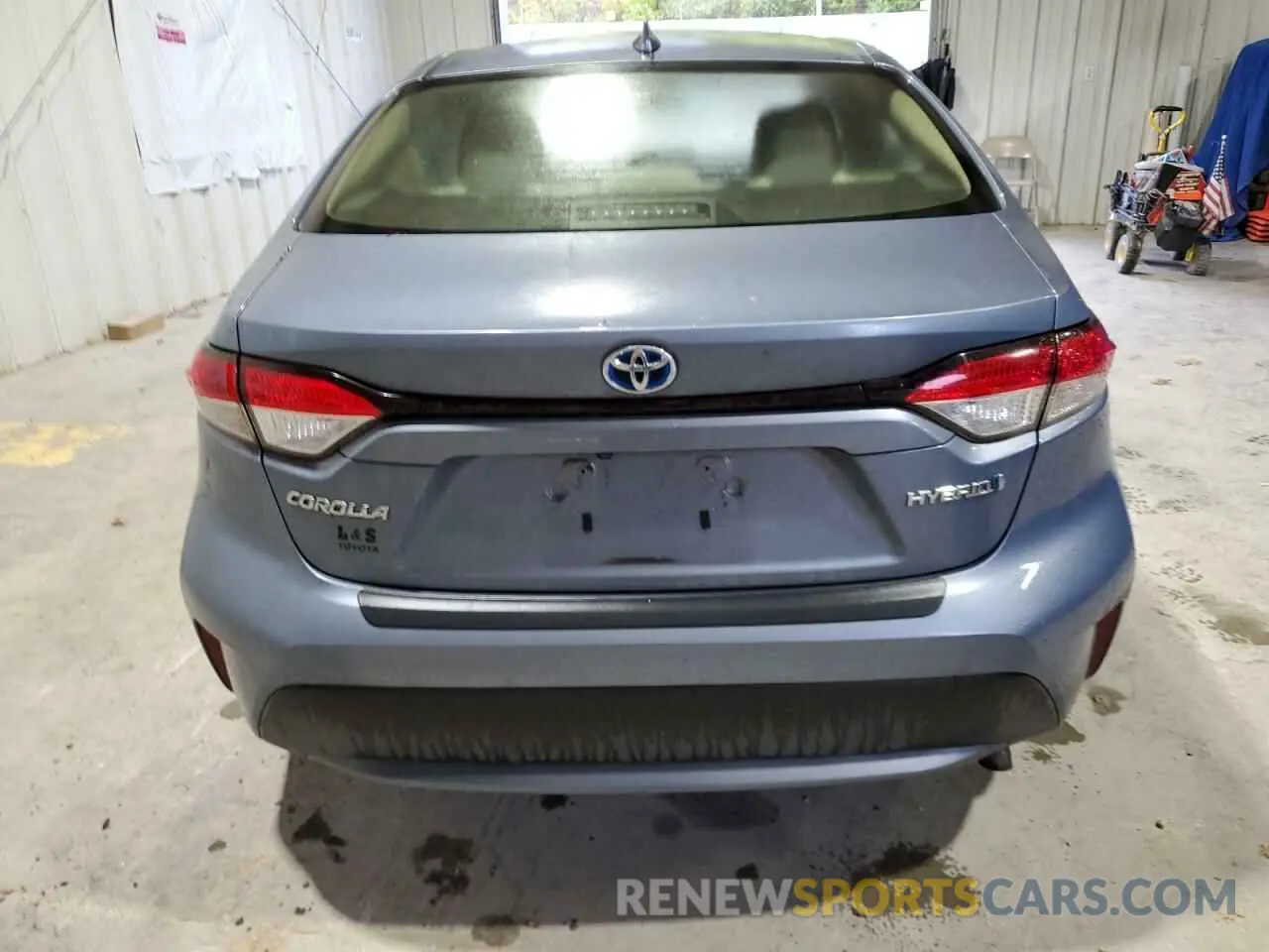 6 Photograph of a damaged car JTDEAMDE7N3005413 TOYOTA COROLLA 2022