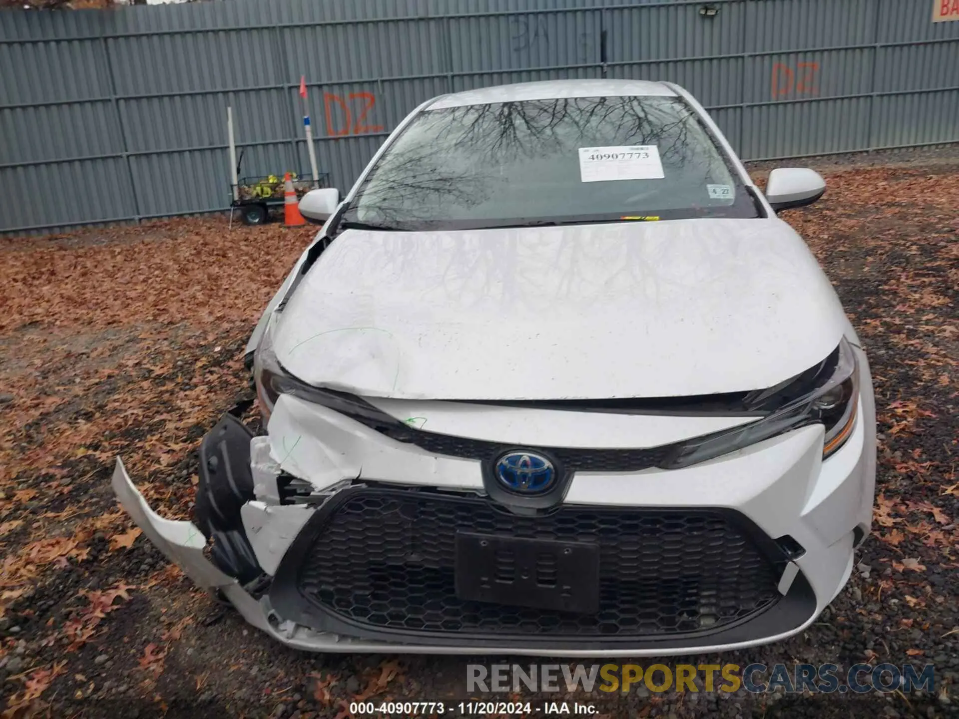 12 Фотография поврежденного автомобиля JTDEAMDE7N3006500 TOYOTA COROLLA 2022