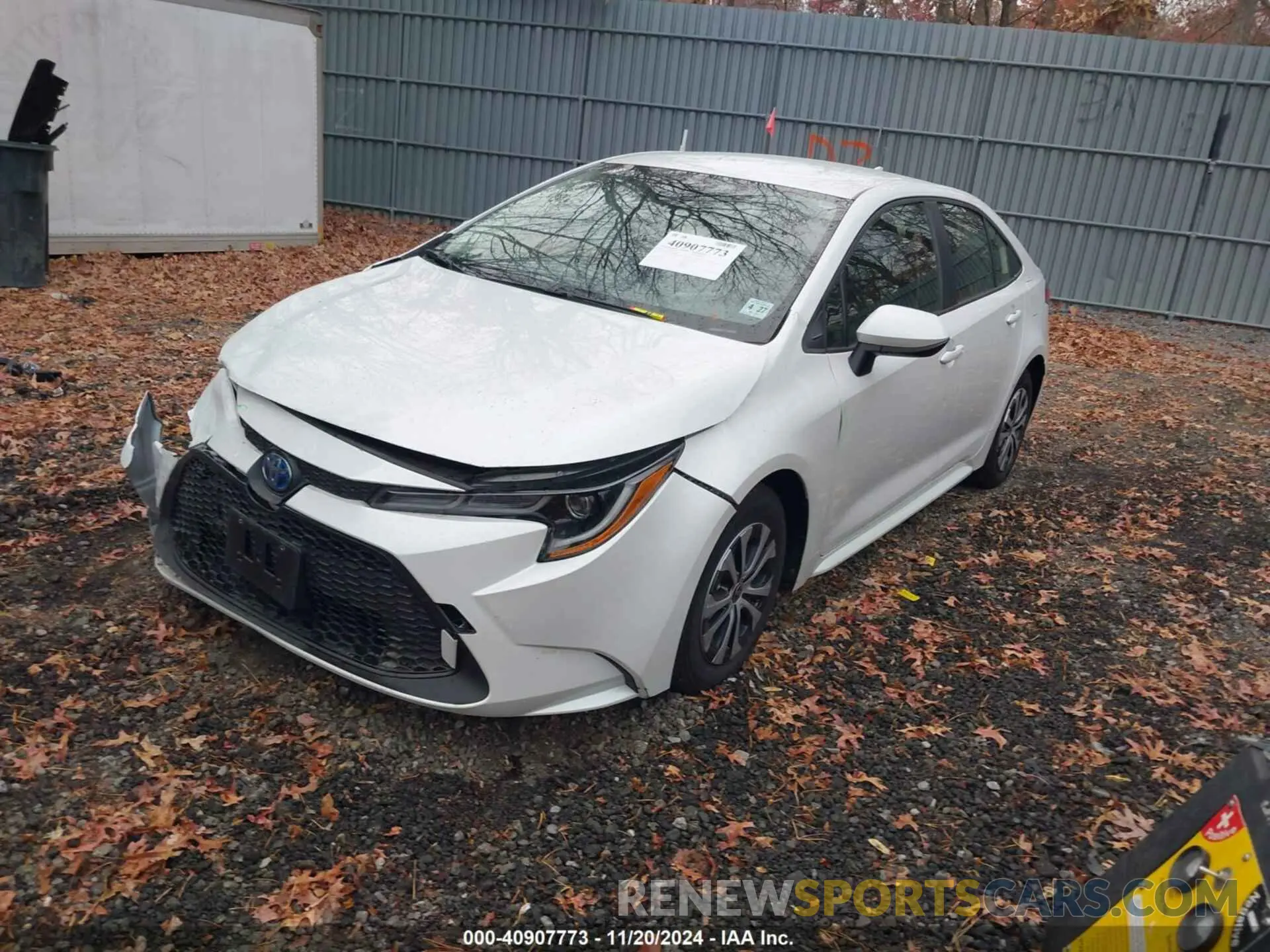 2 Фотография поврежденного автомобиля JTDEAMDE7N3006500 TOYOTA COROLLA 2022