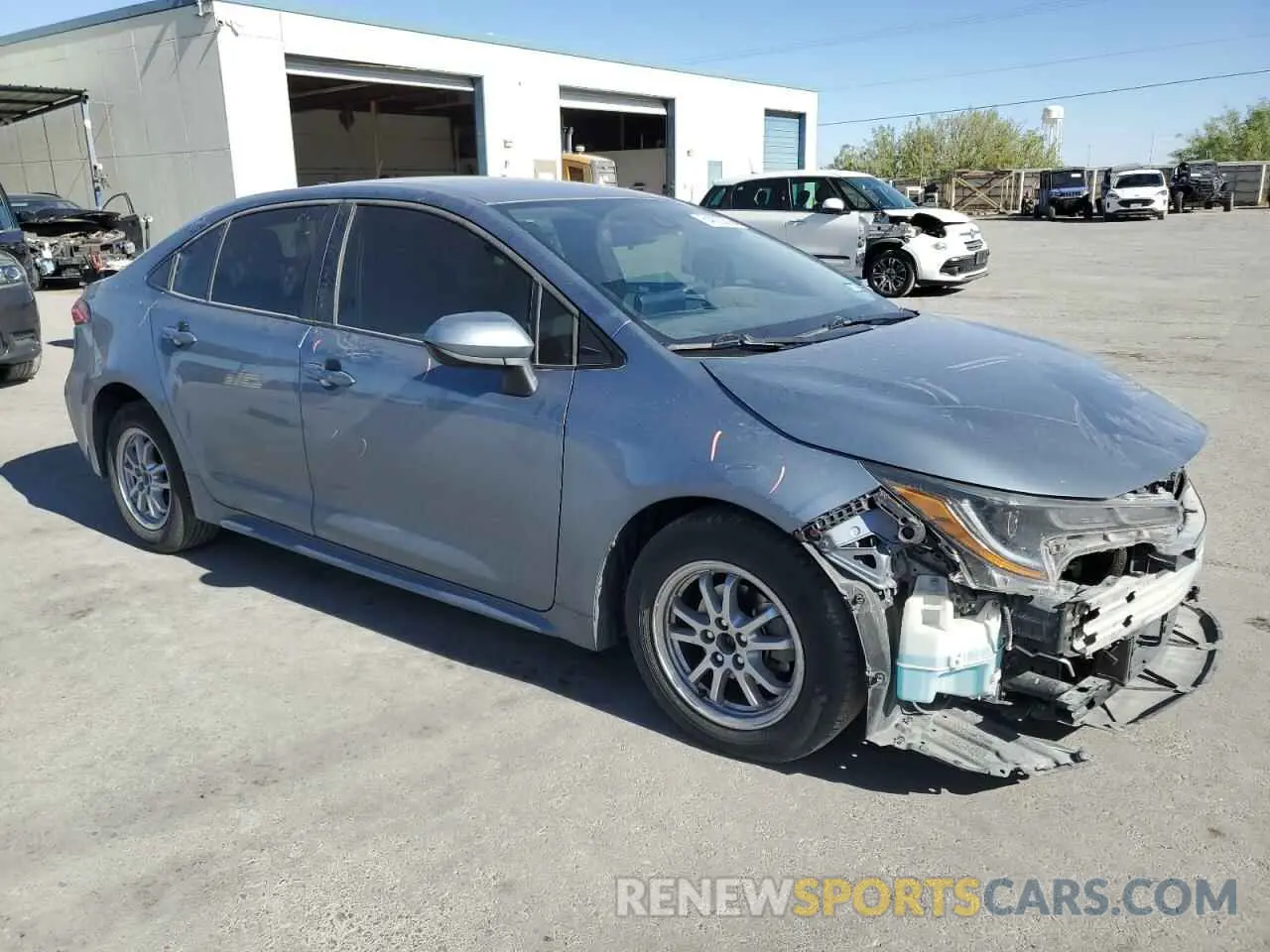 4 Photograph of a damaged car JTDEAMDE8NJ040845 TOYOTA COROLLA 2022