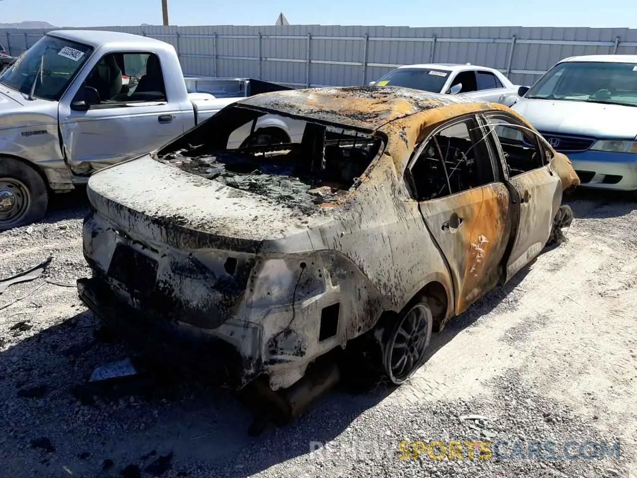 4 Фотография поврежденного автомобиля JTDEAMDE8NJ042790 TOYOTA COROLLA 2022
