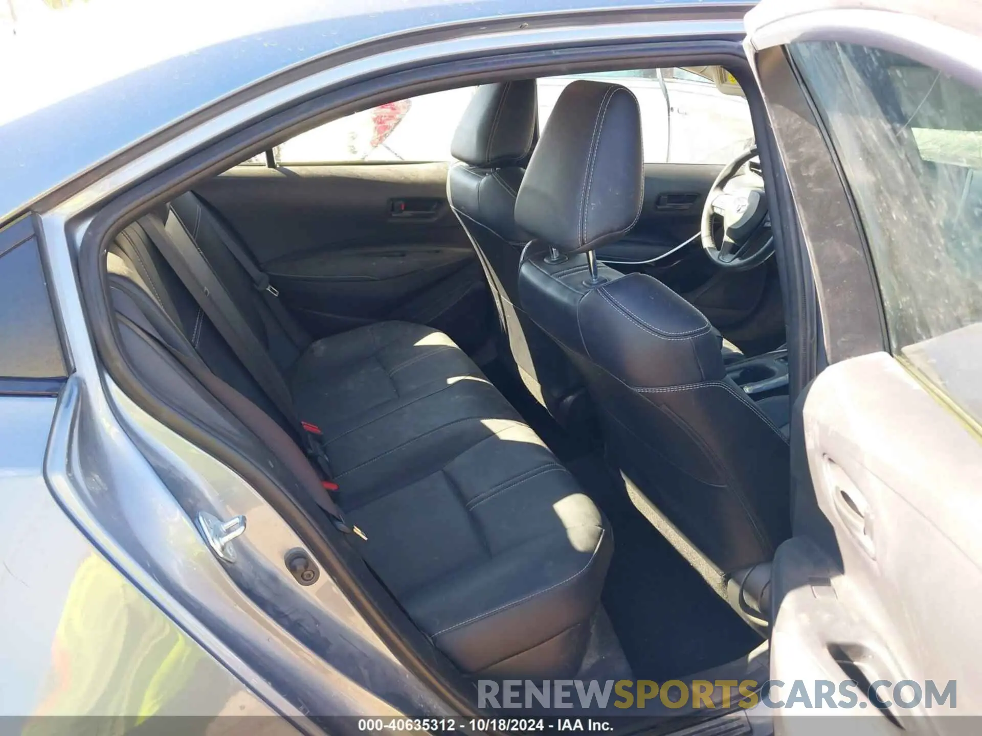 8 Фотография поврежденного автомобиля JTDEAMDE8NJ046077 TOYOTA COROLLA 2022