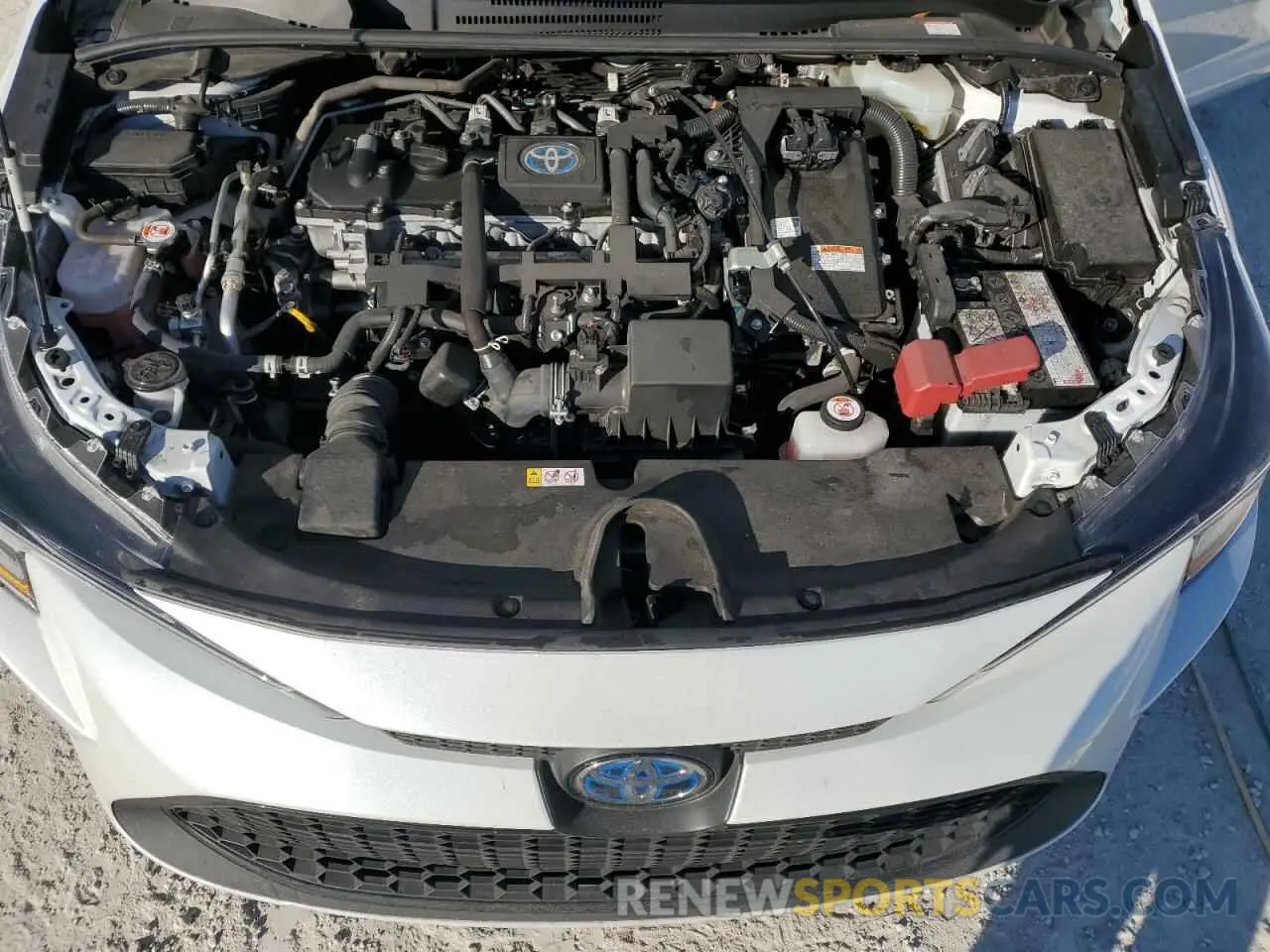 11 Фотография поврежденного автомобиля JTDEAMDE9N3009348 TOYOTA COROLLA 2022