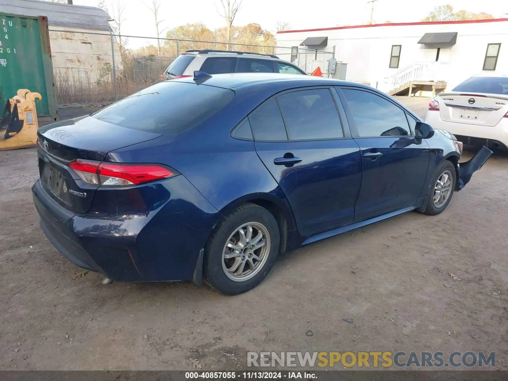 4 Photograph of a damaged car JTDEAMDE9NJ054690 TOYOTA COROLLA 2022