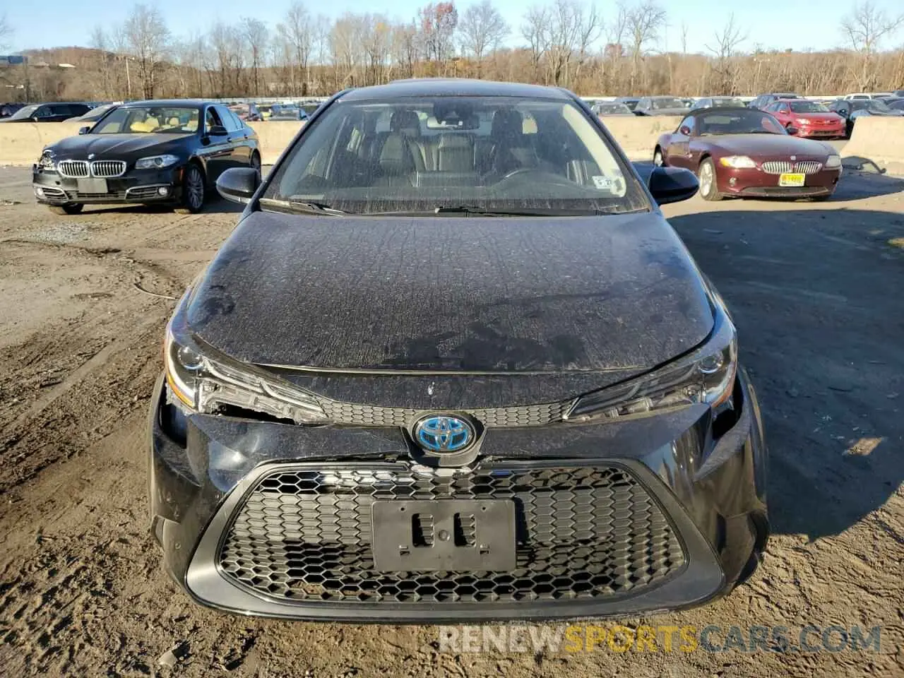 5 Photograph of a damaged car JTDEAMDE9NJ056424 TOYOTA COROLLA 2022