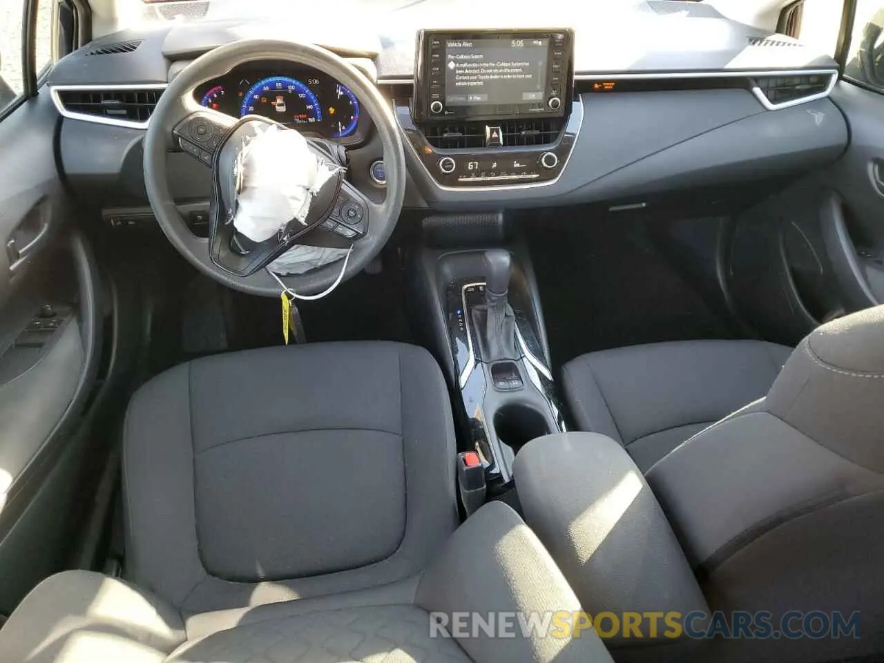 8 Фотография поврежденного автомобиля JTDEAMDE9NJ059601 TOYOTA COROLLA 2022