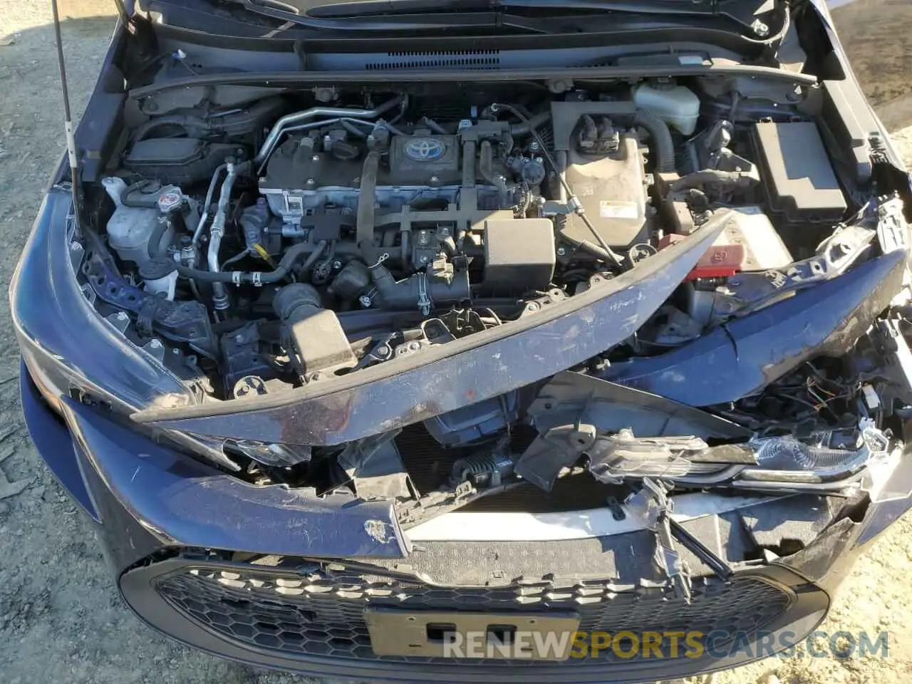 12 Фотография поврежденного автомобиля JTDEAMDEXNJ050437 TOYOTA COROLLA 2022