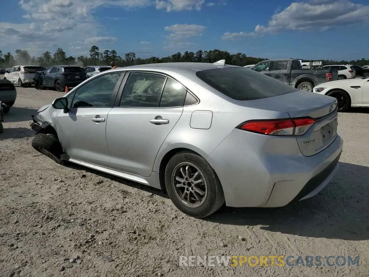 2 Photograph of a damaged car JTDEAMDEXNJ055122 TOYOTA COROLLA 2022