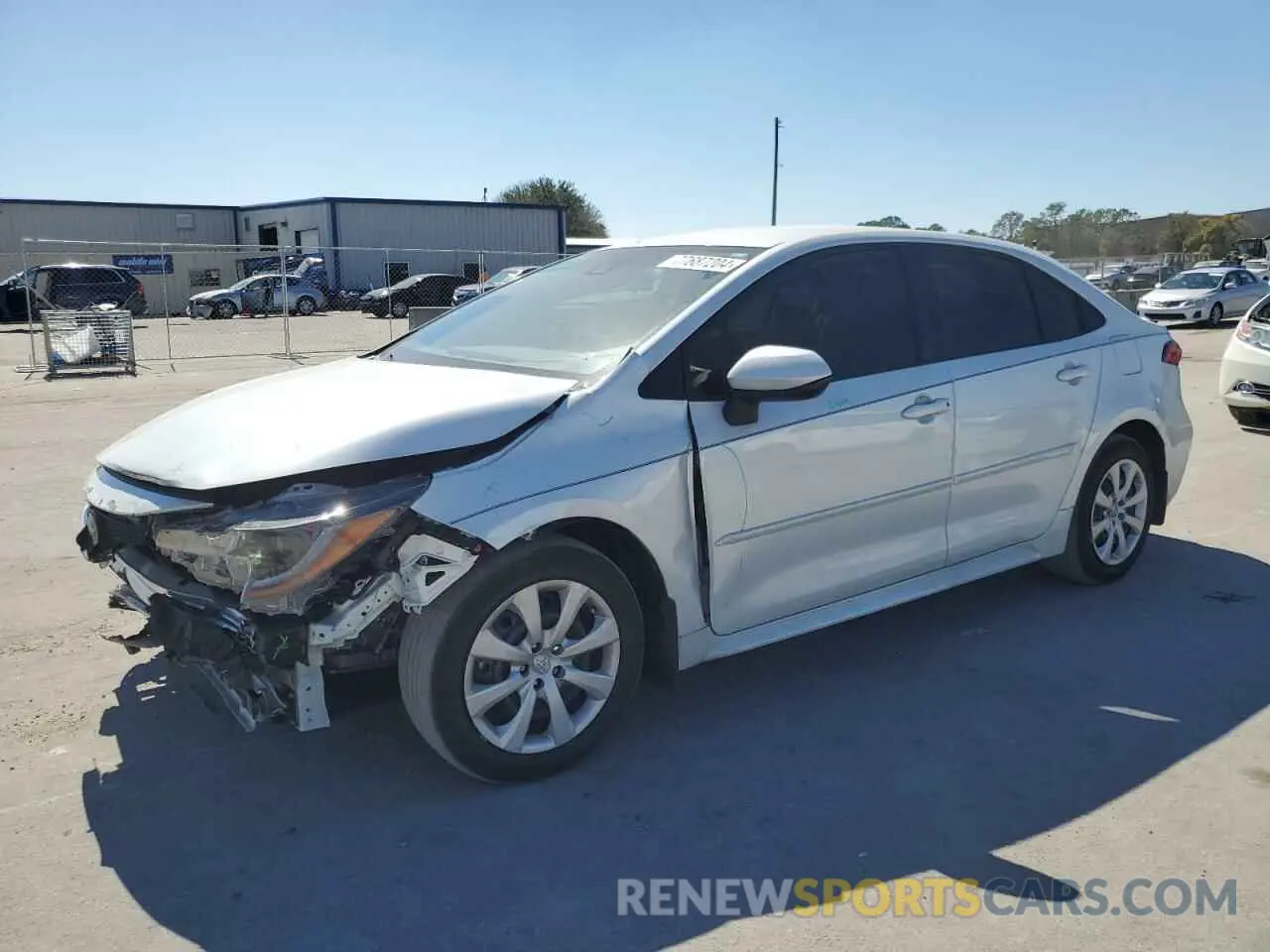1 Photograph of a damaged car JTDEPMAE0N3000363 TOYOTA COROLLA 2022