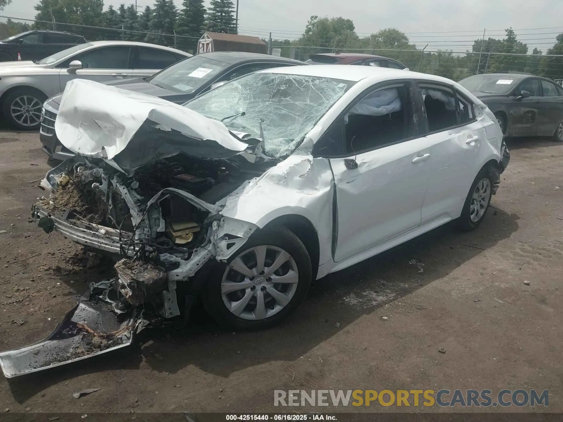 2 Photograph of a damaged car JTDEPMAE0N3001769 TOYOTA COROLLA 2022