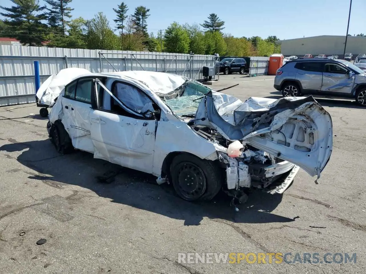 4 Photograph of a damaged car JTDEPMAE0N3002811 TOYOTA COROLLA 2022