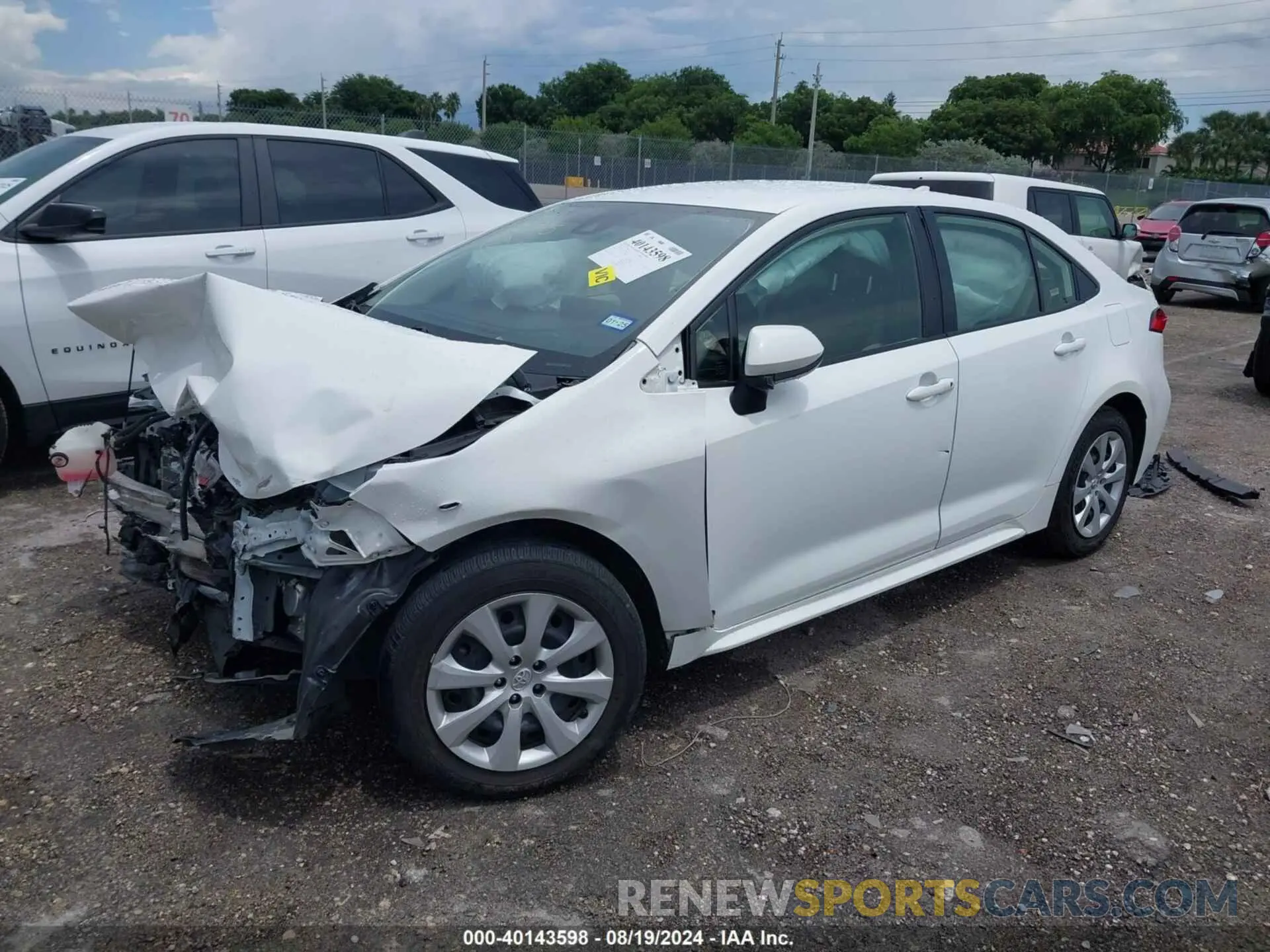 2 Photograph of a damaged car JTDEPMAE0N3019902 TOYOTA COROLLA 2022