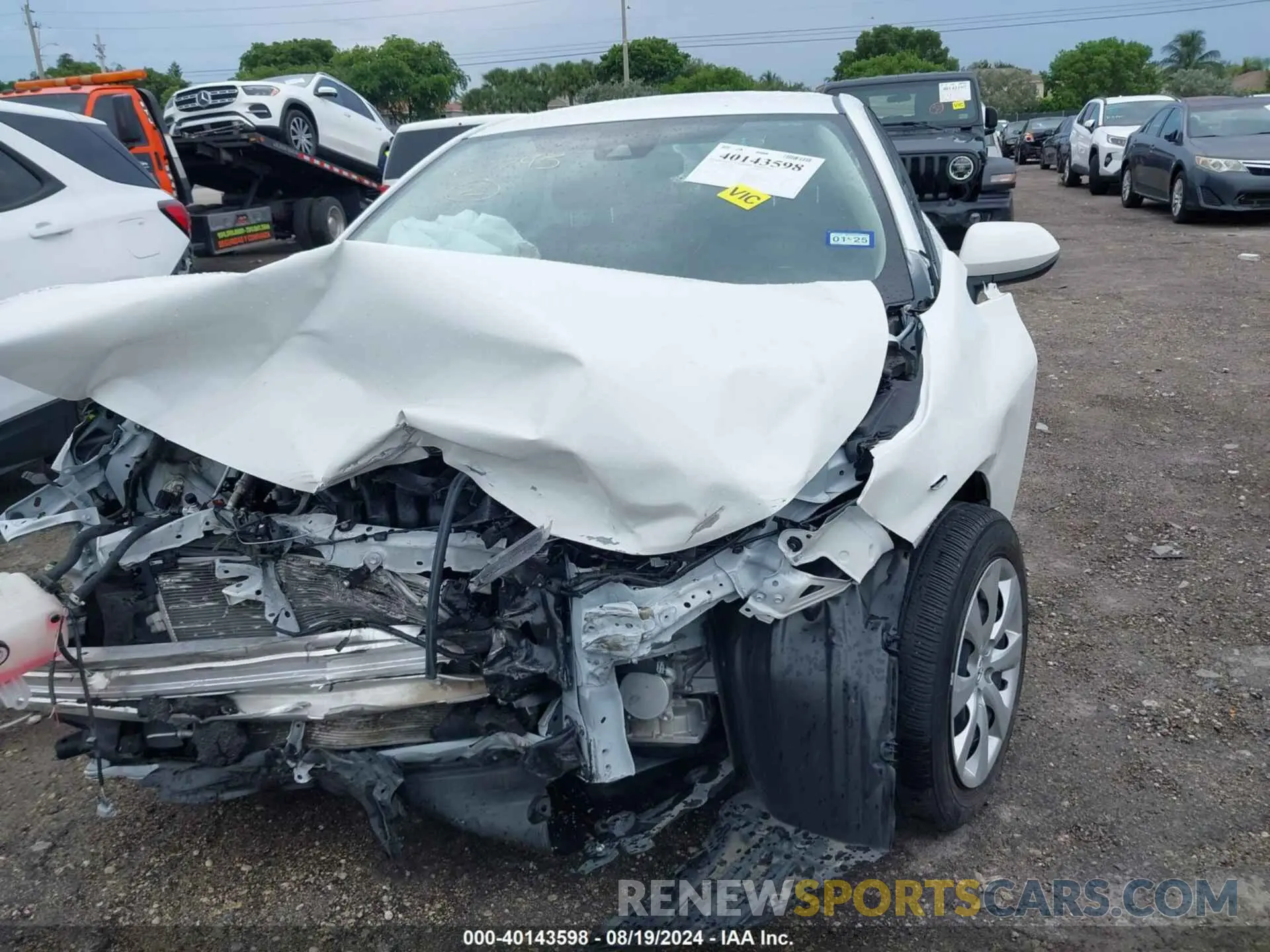 6 Photograph of a damaged car JTDEPMAE0N3019902 TOYOTA COROLLA 2022