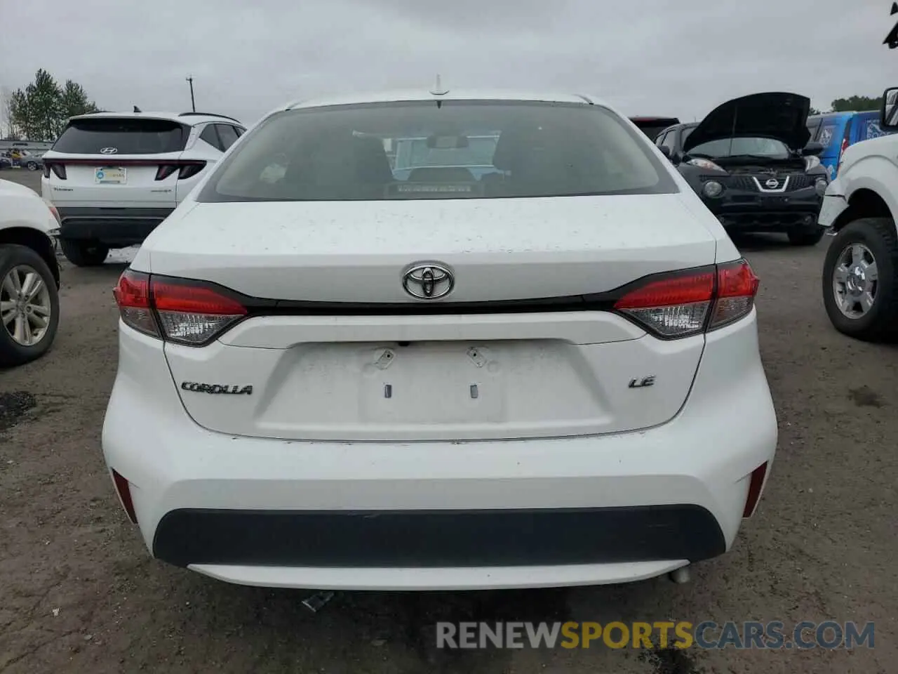 6 Photograph of a damaged car JTDEPMAE0N3020466 TOYOTA COROLLA 2022