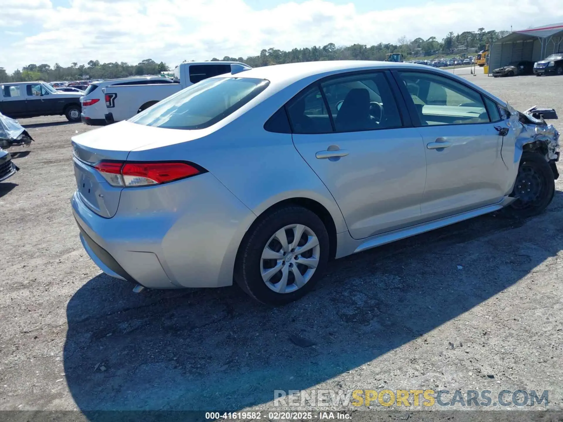 4 Фотография поврежденного автомобиля JTDEPMAE0N3021049 TOYOTA COROLLA 2022