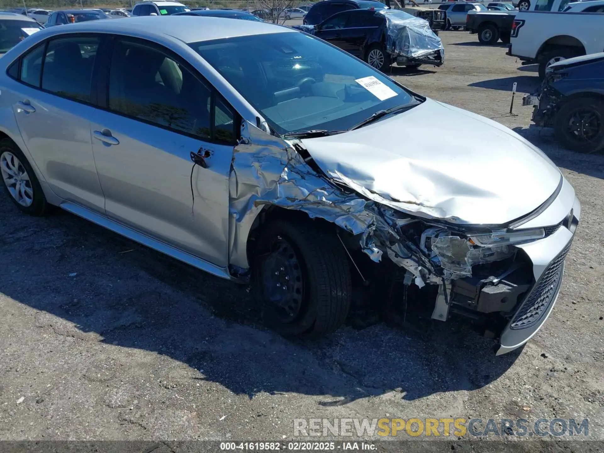 6 Фотография поврежденного автомобиля JTDEPMAE0N3021049 TOYOTA COROLLA 2022
