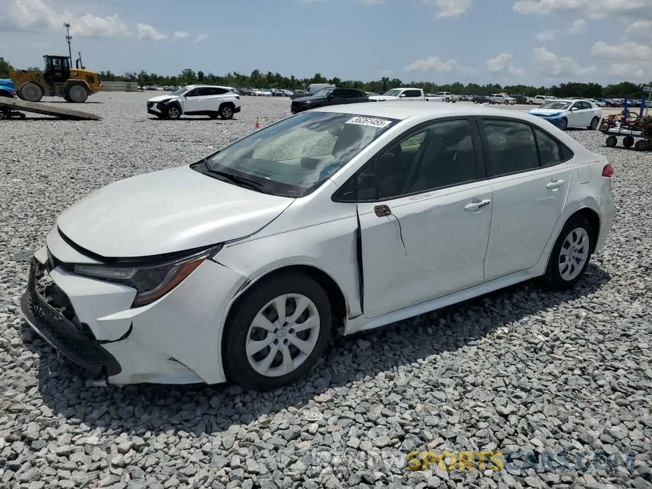 1 Photograph of a damaged car JTDEPMAE0NJ193626 TOYOTA COROLLA 2022