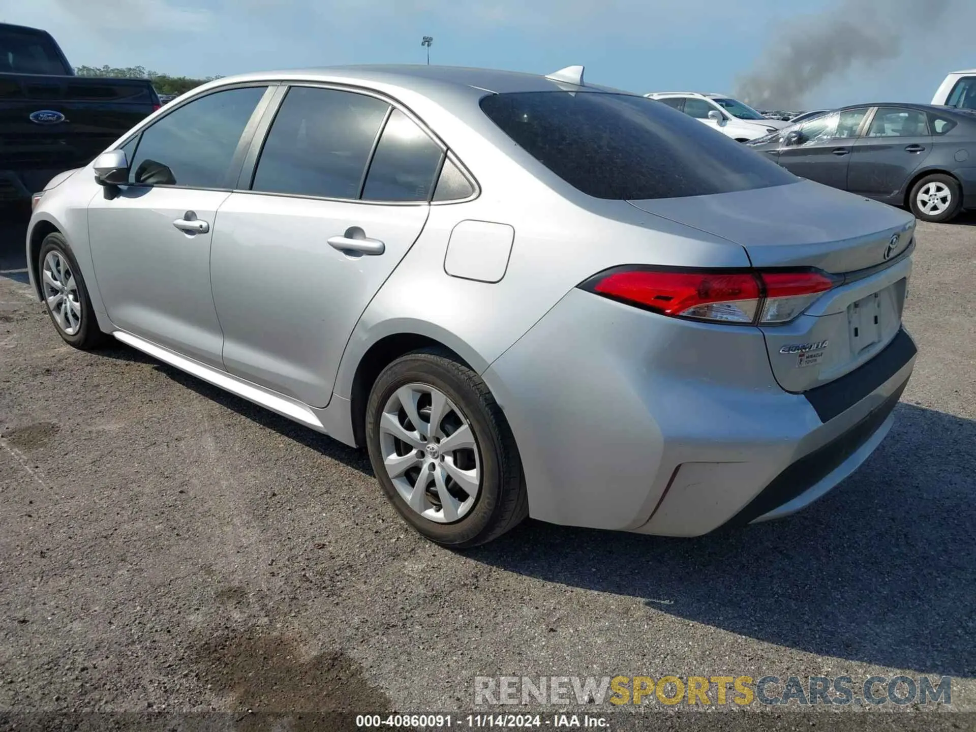 3 Photograph of a damaged car JTDEPMAE0NJ195098 TOYOTA COROLLA 2022