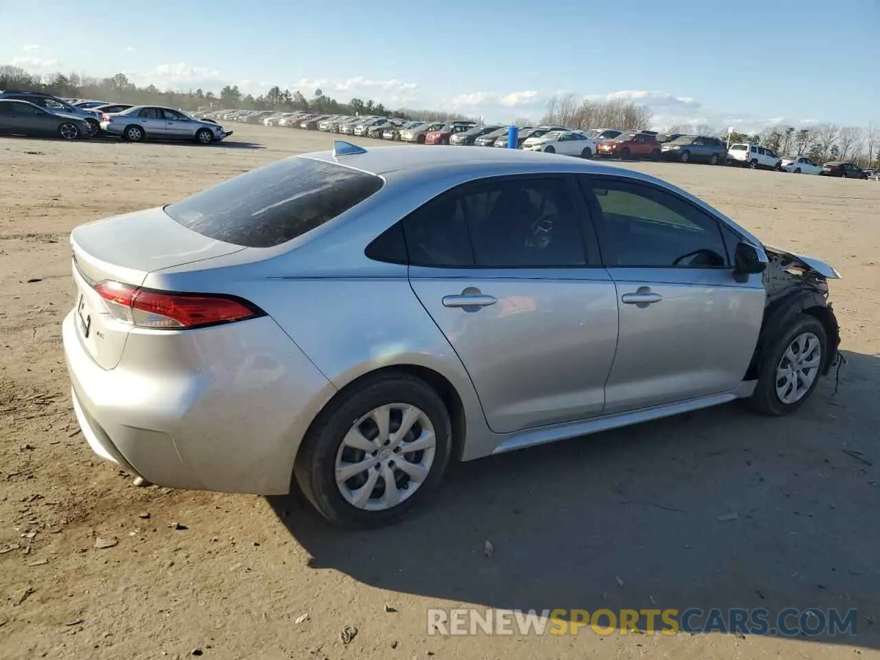3 Фотография поврежденного автомобиля JTDEPMAE0NJ201949 TOYOTA COROLLA 2022