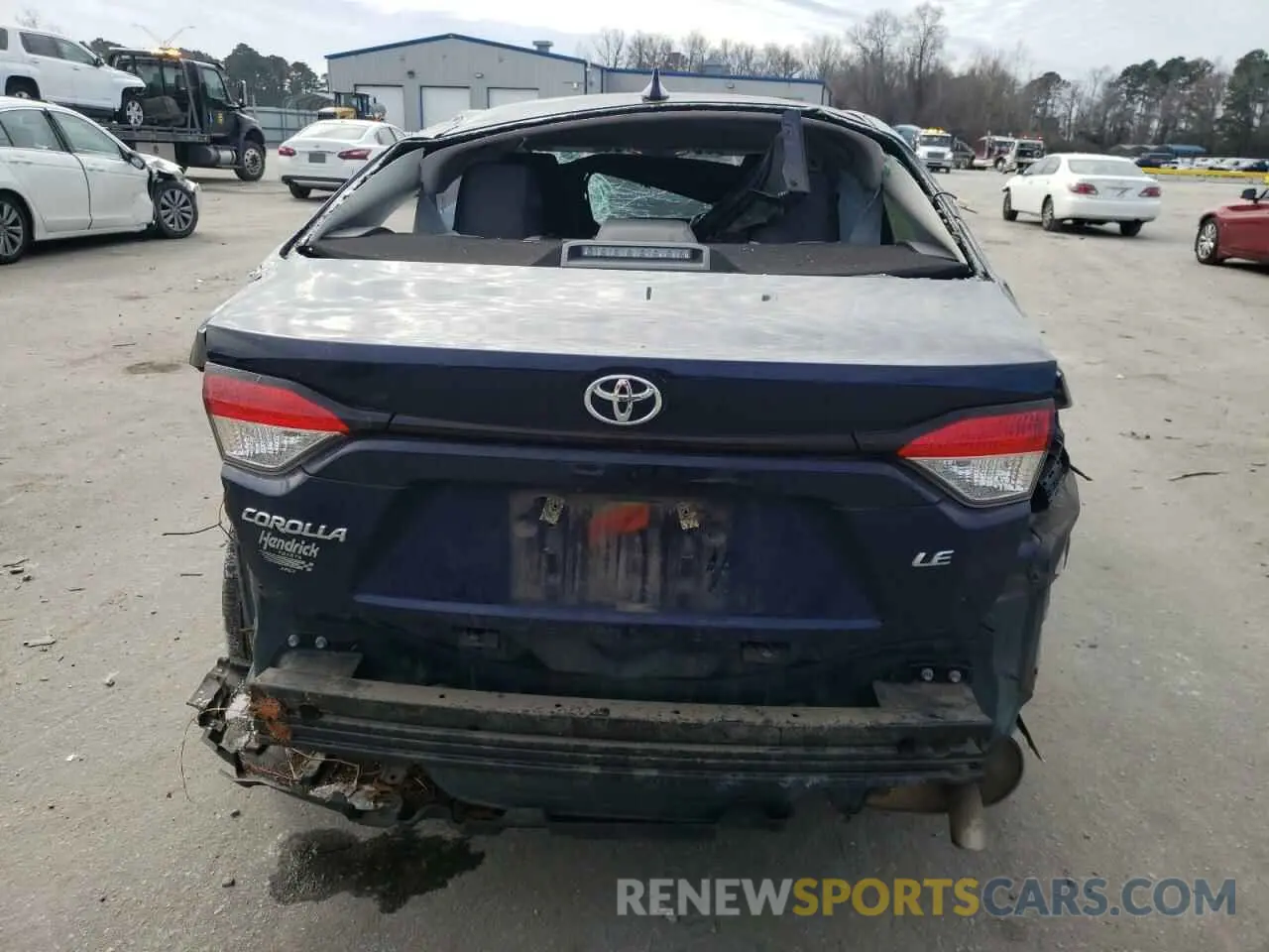 6 Photograph of a damaged car JTDEPMAE0NJ205709 TOYOTA COROLLA 2022