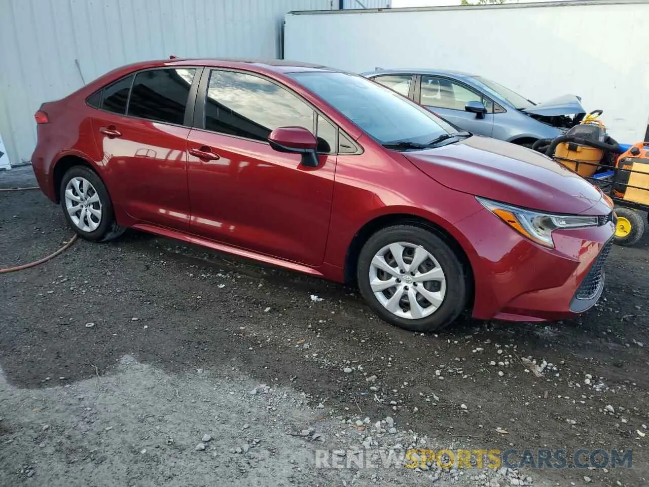 4 Photograph of a damaged car JTDEPMAE0NJ207492 TOYOTA COROLLA 2022