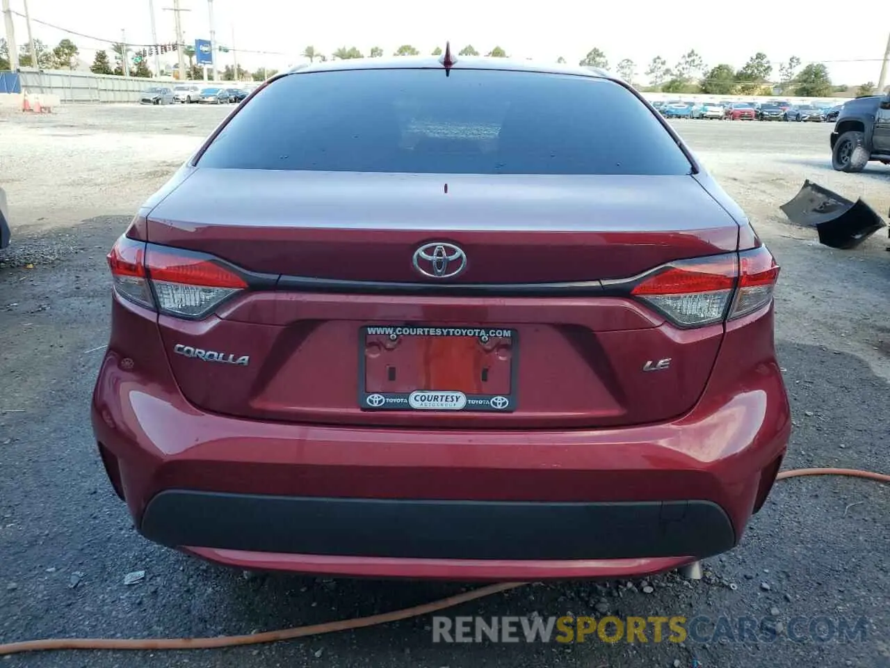 6 Photograph of a damaged car JTDEPMAE0NJ207492 TOYOTA COROLLA 2022