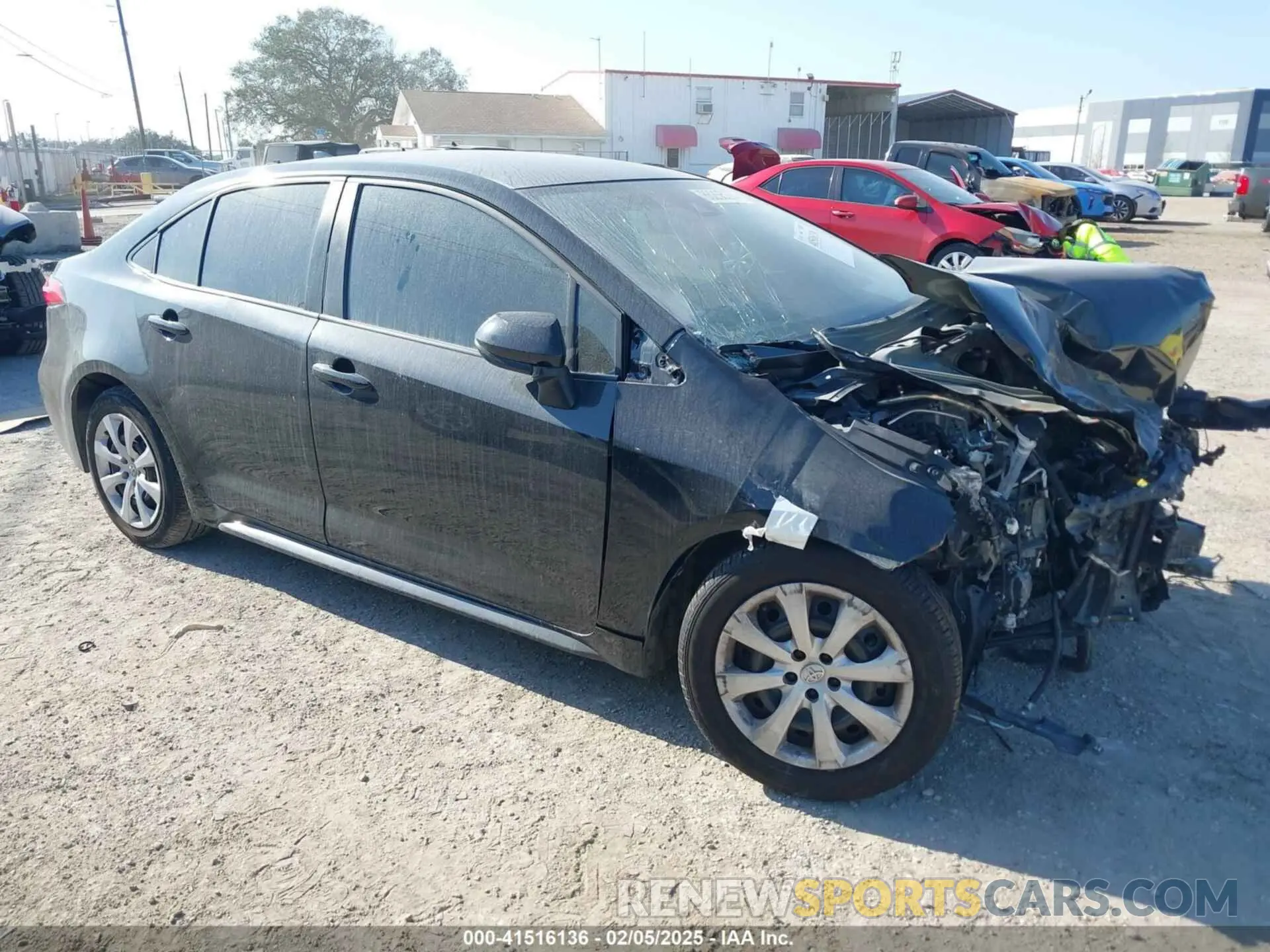 1 Photograph of a damaged car JTDEPMAE0NJ210800 TOYOTA COROLLA 2022