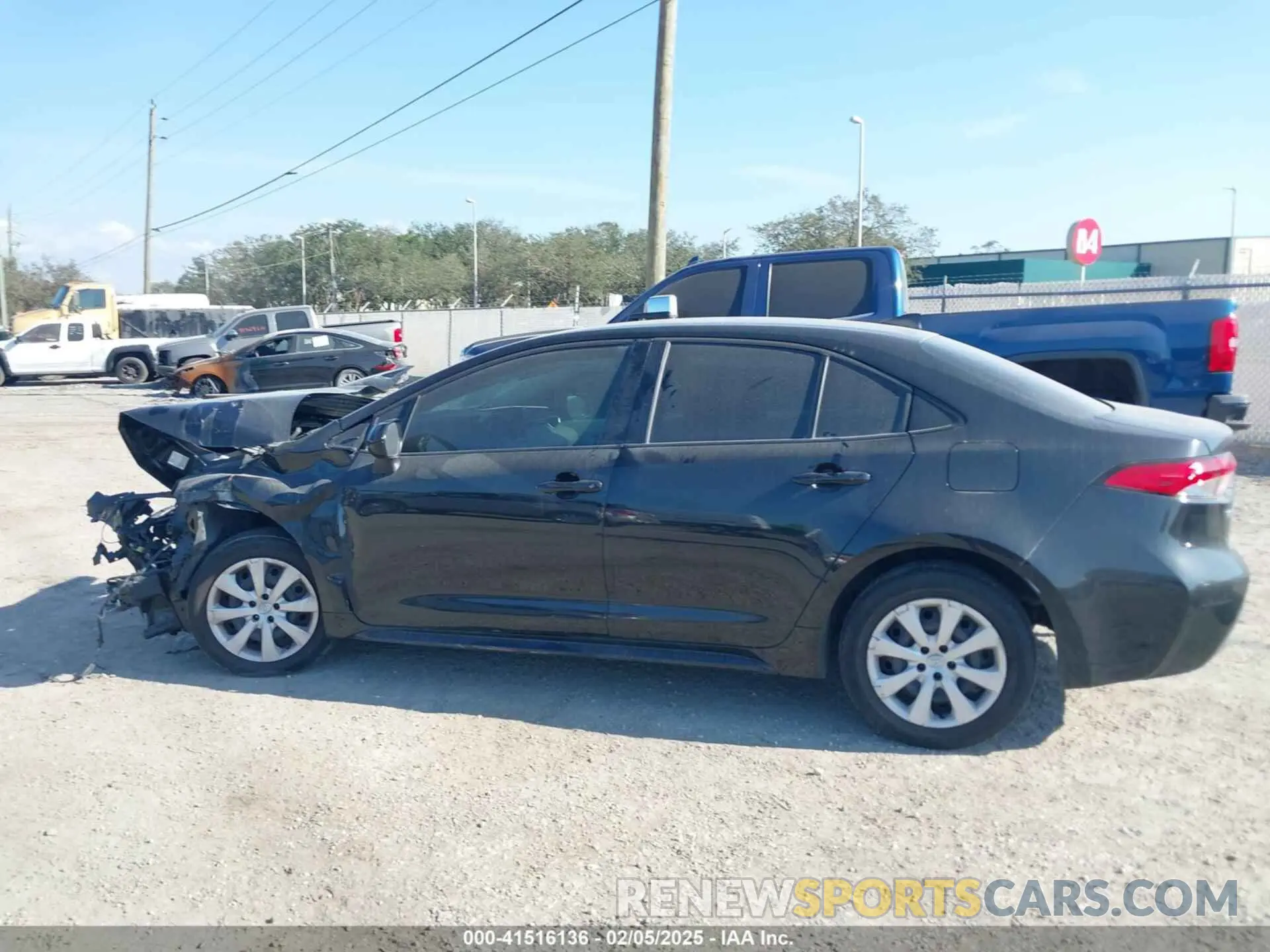 15 Photograph of a damaged car JTDEPMAE0NJ210800 TOYOTA COROLLA 2022