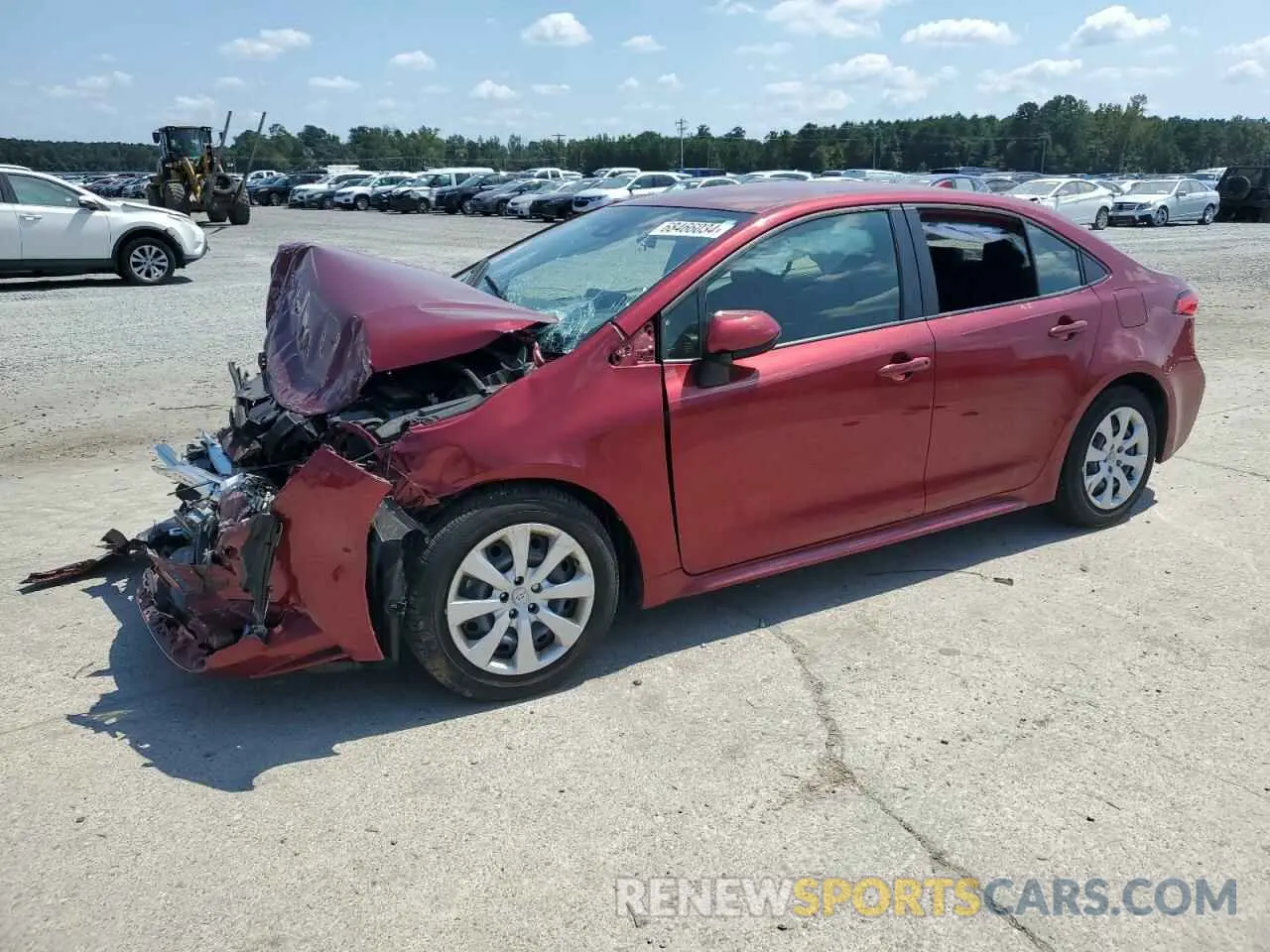1 Photograph of a damaged car JTDEPMAE0NJ211252 TOYOTA COROLLA 2022